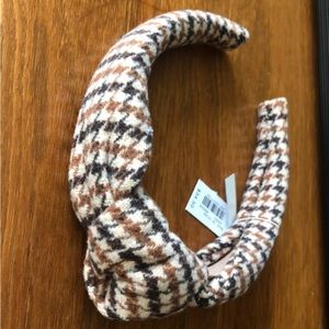 Jcrew Houndstooth Headband